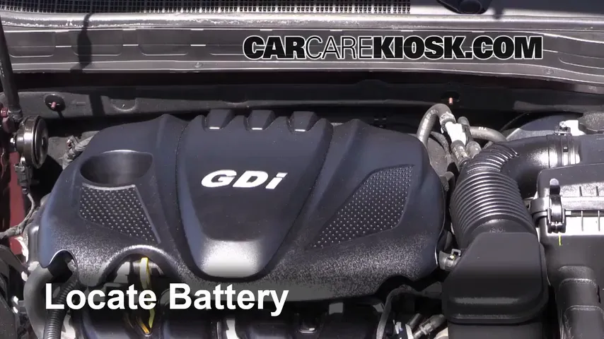 2013 Kia Optima LX 2.4L 4 Cyl. Battery